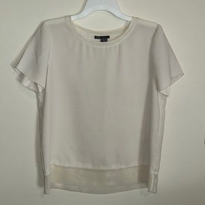 Vince Double Hem Top SMALL